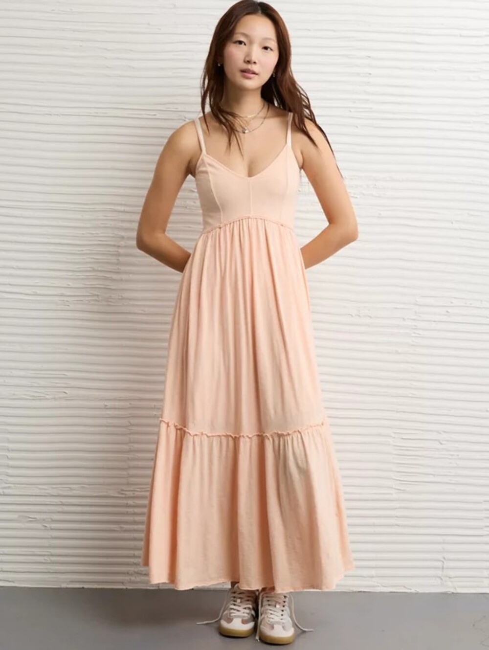 NWT AE Sunchaser V-Neck Midi Dress